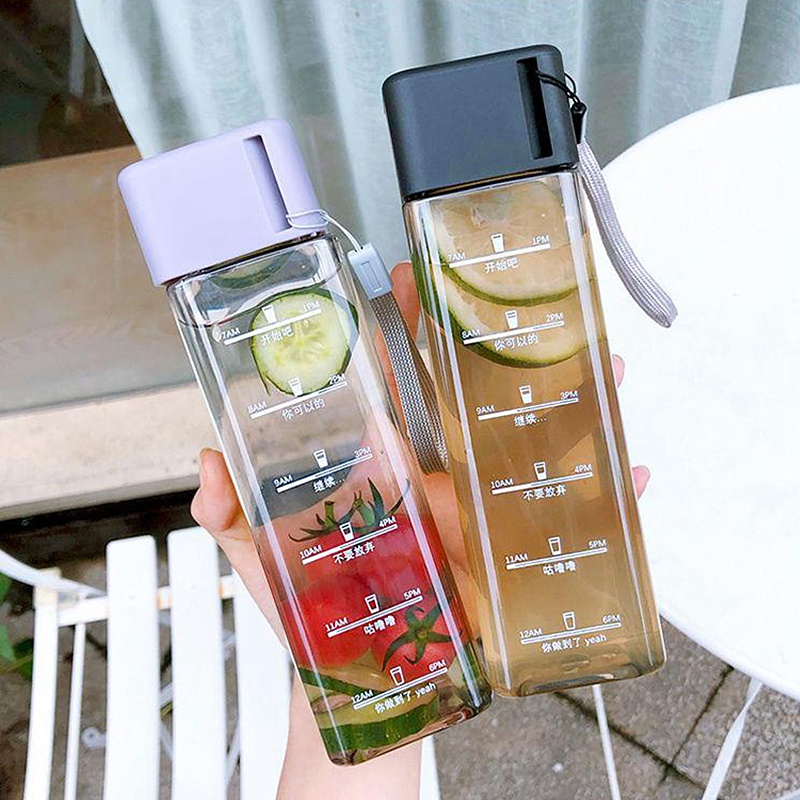 Bình Nước 500ml Cỡ Lớn Thiết Kế Đơn Giản Dễ Thương