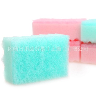 Set 5 miếng xốp rửa bát hình răng cưa
