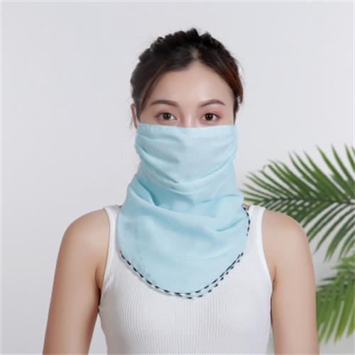 Khẩu trang đa năng che kín mặt vải thoáng mát họa tiết phụ nữ