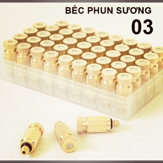 [FREESHIP 99K]_1 Đầu bec phun sương số 3 bằng đồng đài loan