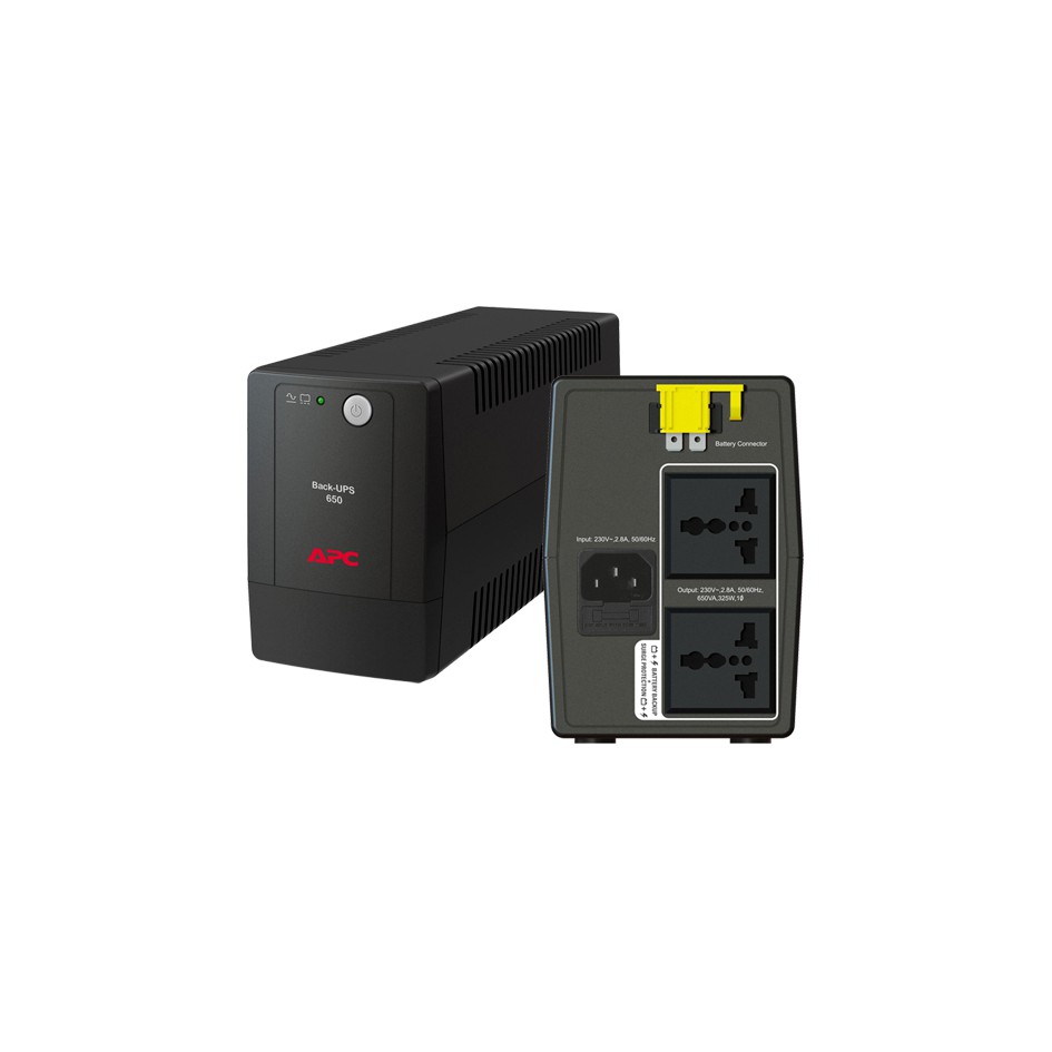 Bộ lưu điện UPS APC BX650LI-MS 650VA 325W APC Back-UPS 650VA chống mất điện cho các thiết bị quan trọng