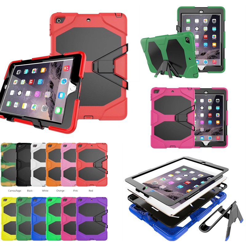 Ốp máy tính bảng bảo vệ chống sốc có giá đỡ dành cho iPad Air 2
