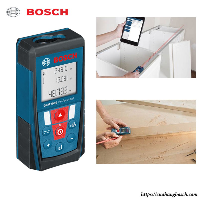 Máy đo khoảng cách Bosch GLM 7000 chính hãng bảo hành 6 tháng