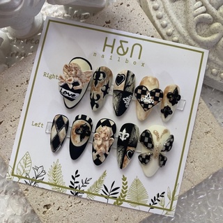 Nailbox Thiết Kế Cổ Điển ( Nhắn tin cho shop đo sz)