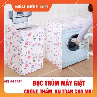 Phủ máy giặt 7-9kg - Bọc chùm bảo vệ máy giặt