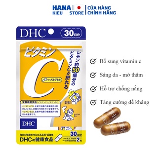 Viên Uống DHC Bổ Sung Vitamin C Nhật Bản 30 ngày/60 Viên