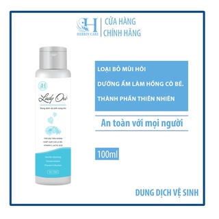 Dung dịch vệ sinh phụ nữ LADY ORI chiết xuất thiên nhiên, dưỡng hồng vùng kín, khử mùi hôi, diệt vi khuẩn 100ml
