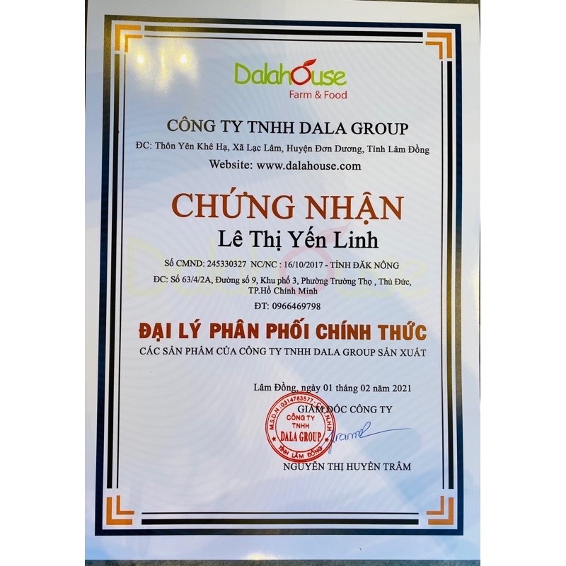 Bột rau má Dalahouse nguyên chất (Lon 120g) thanh lọc cơ thể làm đẹp da cả thiện tiêu hoá tốt