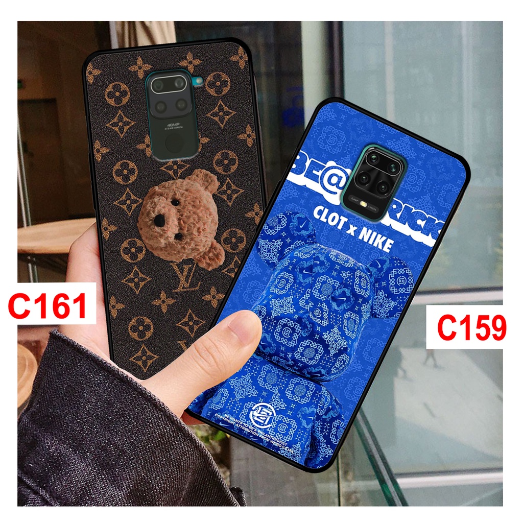 Ốp Redmi Note 9 - Note 9s - Note 9 Pro in hình gấu bearbrick thời trang. ốp lưng xiaomi note 9/9s/9pro chất lượng.