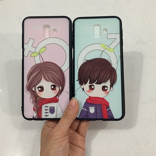 Sét 2 ốp sam sung j6 Plus theo cặp