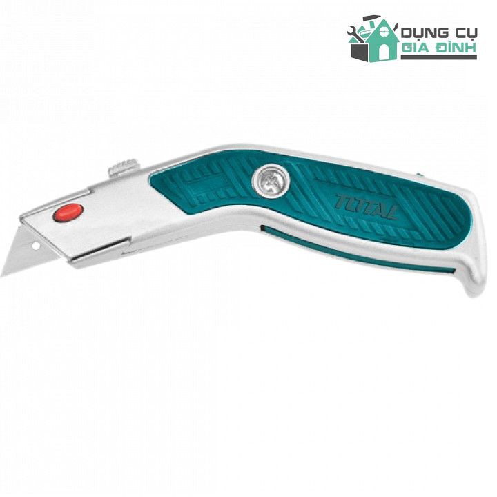 Dao rọc giấy đa năng 61mm Utility Knife (Kèm 5 lưỡi SK5) Total  THT512614