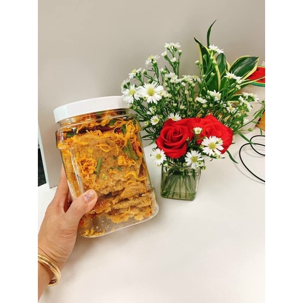 Cơm cháy lắc khô gà hủ 500g