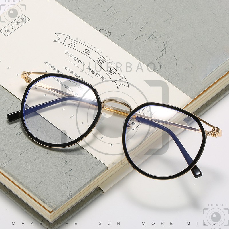 Mắt Kính Gọng Kim Loại Phong Cách Retro Dành Cho Nam Nữ Grade - 50 100 150 200 250 300 350 400 450 500 550 600