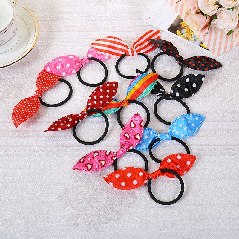 Buộc Tóc Hình Tai Thỏ Đáng Yêu Cho Nữ