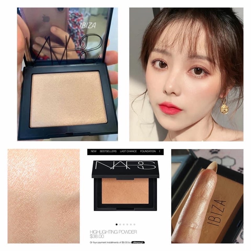 Phấn bắt sáng Nars Highlighter màu Ibiza Fullsize 14g