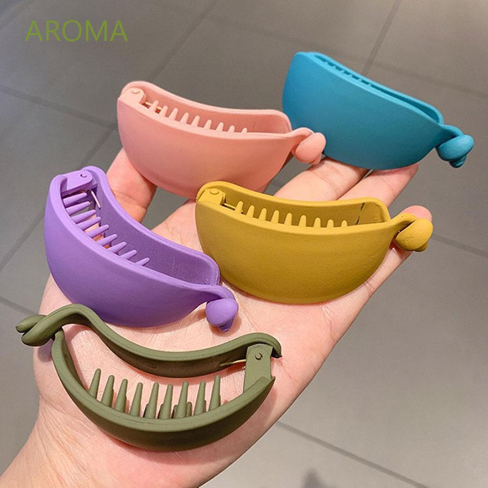 Kẹp Tóc Hình Quả Chuối Nhiều Màu Thời Trang Cho Nữ