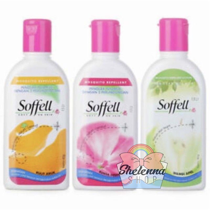 Chai Soffell dung tích 80 ml chống muỗi tiện dụng | Da cam | Cân táo Soffle