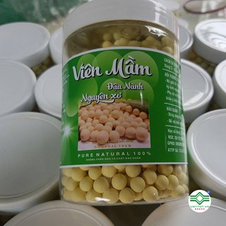 500gr viên mầm đậu nành nguyên xơ cao cấp tăng vòng 1, đẹp da, cân bằng nội tiết tố nữ