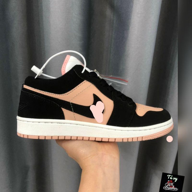 0Giày thể thao Jordan guava ice cổ thấp, Giày air jordan hồng đen cổ thấp nữ đầy đủ hộp bil hàng cao cấp | BigBuy360 - bigbuy360.vn