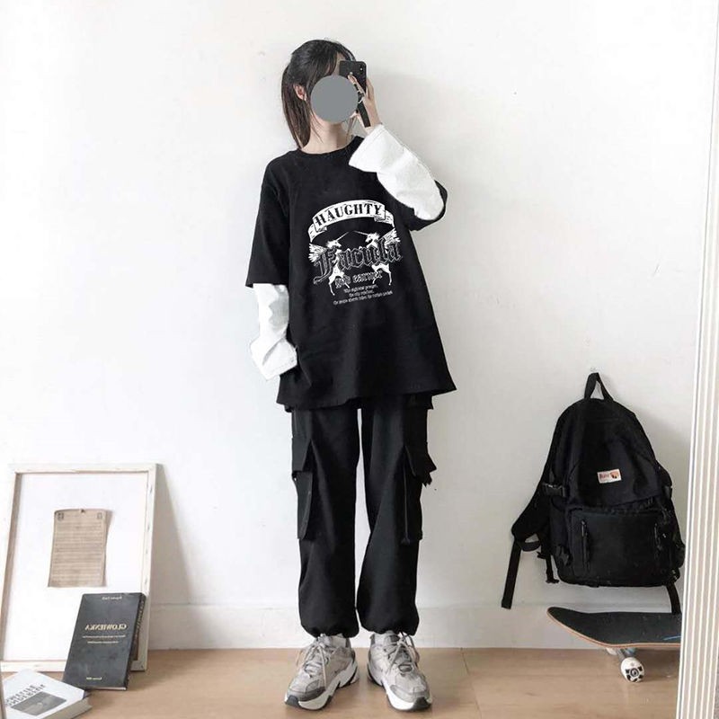 Set Áo Dài Tay Cổ Bẻ + Quần Dài Ống Rộng Thời Trang Nữ | BigBuy360 - bigbuy360.vn