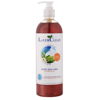 [HỎA TỐC HCM] Nước rửa chén bát hữu cơ organic Layer Clean chai 800ml