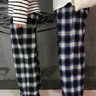 Quần sọc caro retro ulzzang