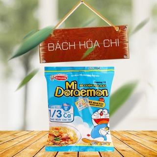 Thùng 30 gói Mì Doraemon vị bò cuộn phô mai
