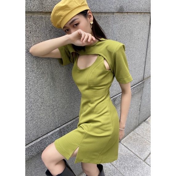 Set váy kèm croptop - Mindy dress - NAYEM