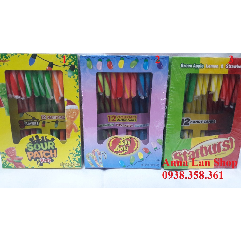 Kẹo cây gậy, giáng sinh - Mỹ