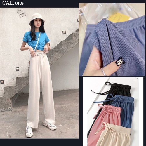 Quần ống rộng culottes vải tăm 95cm_TBM001.OX111