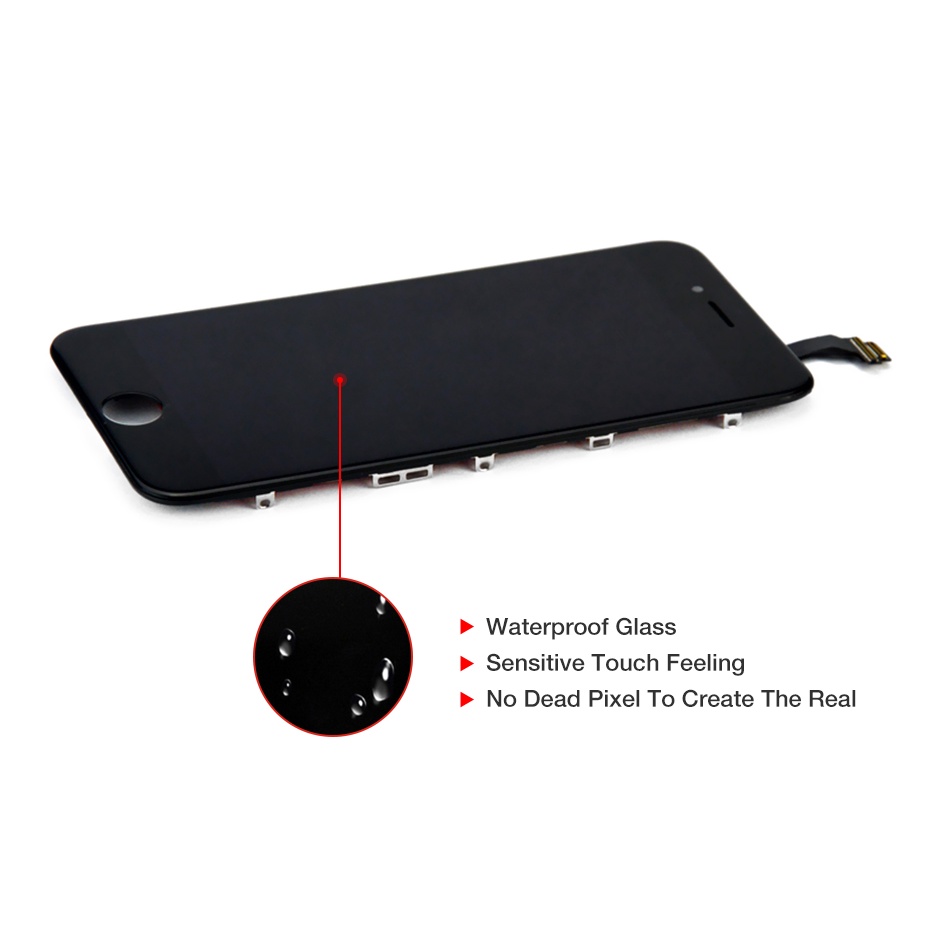 Đối với iPhone 4S 5 5S 5C SE 6 6S 7 8 Plus Màn hình cảm ứng LCD Thay thế lắp ráp màn