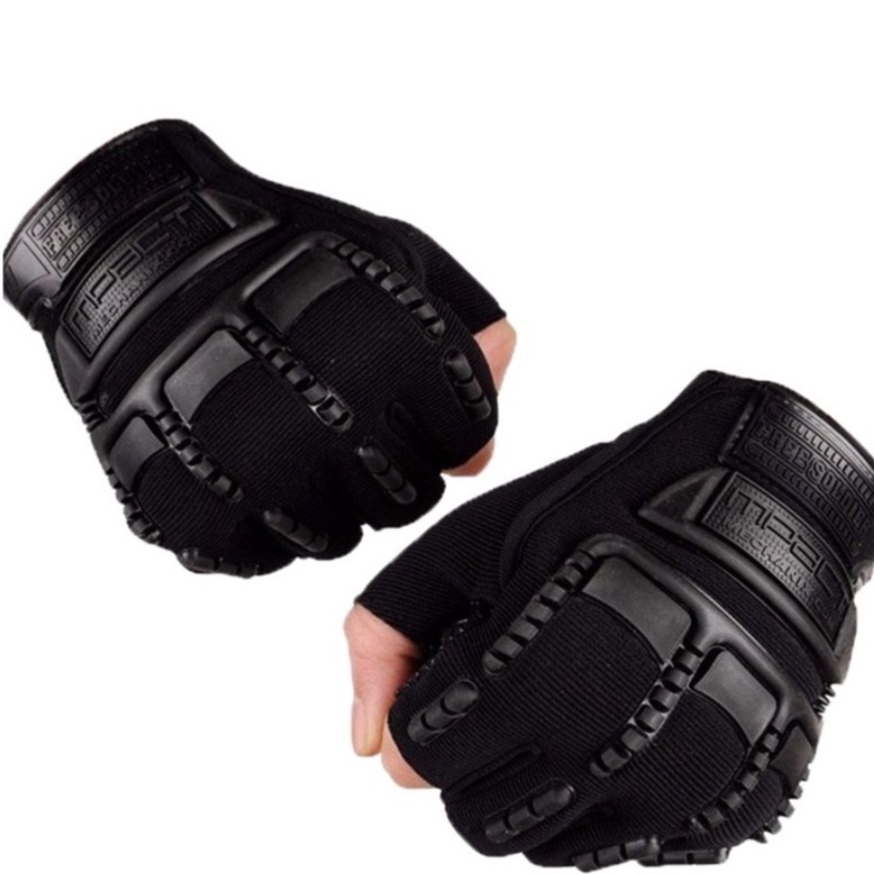 Găng Tay Nam Cụt Ngón, Găng Tay Phượt Nam Tập Gym Tập Tạ Du Lịch Thể Thao Chuyên Nghiệp
