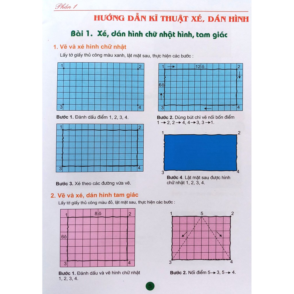 Sách - Thủ công thực hành 1 - Mã số: T1G01w8-CPH