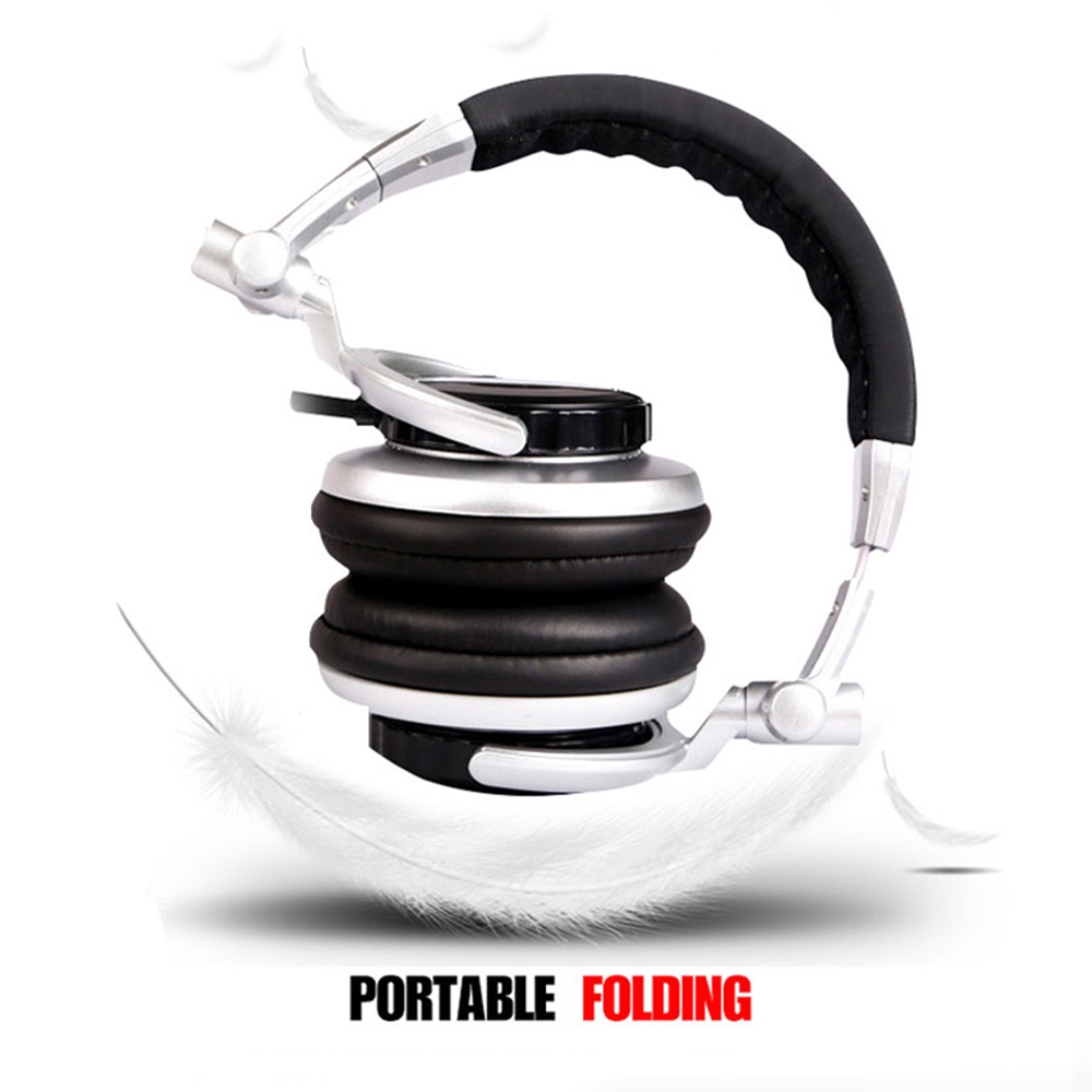 Tai Nghe St-80 Hifi Dj Màu Xám Bạc