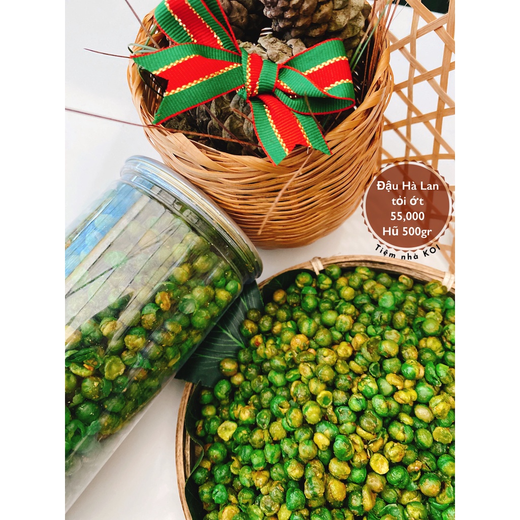 Đậu Hà Lan Tỏi Ớt/ Hũ 500gr - Đặc sản Đà Lạt