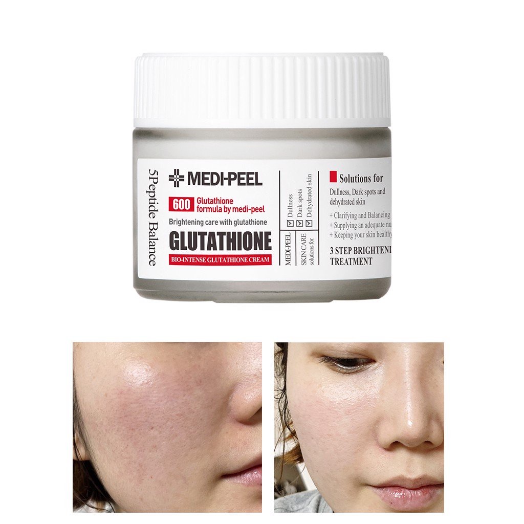 Kem dưỡng Medi Peel trắng da nâng tông Glutathione 600 White Cream Medi Peel