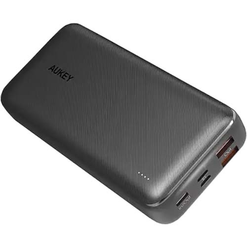 Sạc dự phòng Aukey Basix Plus 22.5W PD QC 3.0 20000 mAh PB-N74S - Hàng chính hãng - Dung lượng lớn 20000 mAh