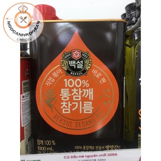 <HOT> Dầu mè Beksul CJ Hàn Quốc 1000ml