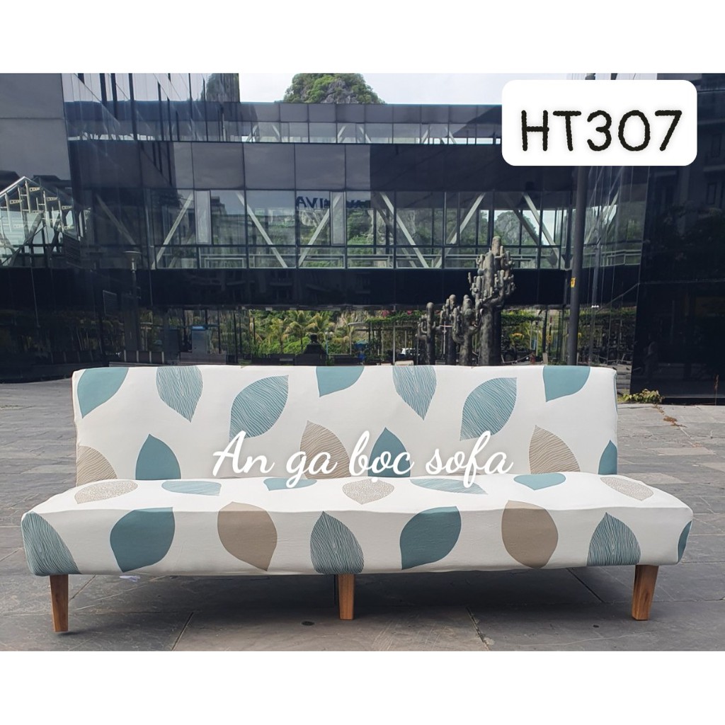 (SẴN) Tấm bọc sofa giường - Tặng kèm 1 vỏ gối - Nhận may thêm đôn, gối, đệm