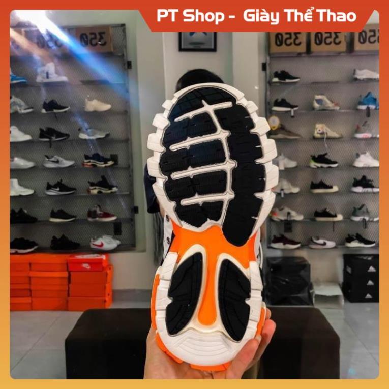 [FreeShip+ Hàng Cao Cấp] Giầy balen track 3 cam trắng 1:1, Giày thể thao nam nữ Full phụ kiện (ảnh thật) Sneaker