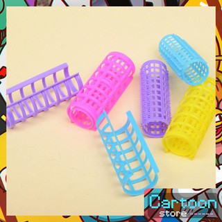 Lô cuốn tóc gai 2 lớp tiện lợi bộ 6 cái