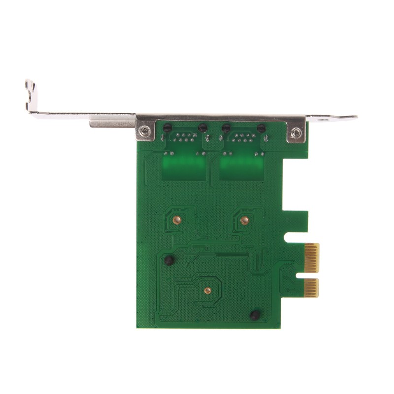 Card mạng 2 cổng PCI-e X1 Gigabit Ethernet 10/ 100/ 1000Mbps | BigBuy360 - bigbuy360.vn