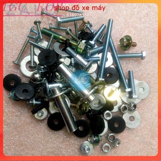 Sỉ giá rẻ_ trọn bộ ốc áo xe dream/ ốc xe dream fun bộ nhựa