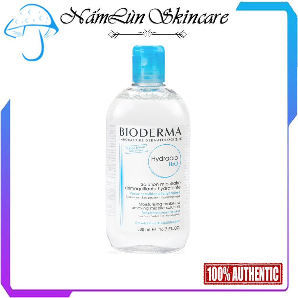 Tẩy trang Bioderma Xanh lá / Hồng