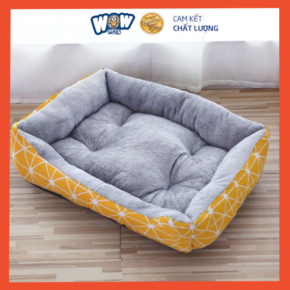 90 X 70CM - 70KG Nệm / Đệm / Giường ngủ cho Chó Mèo [S003] wowpets Ổ thảm lót hình chữ nhật dày ấm size to