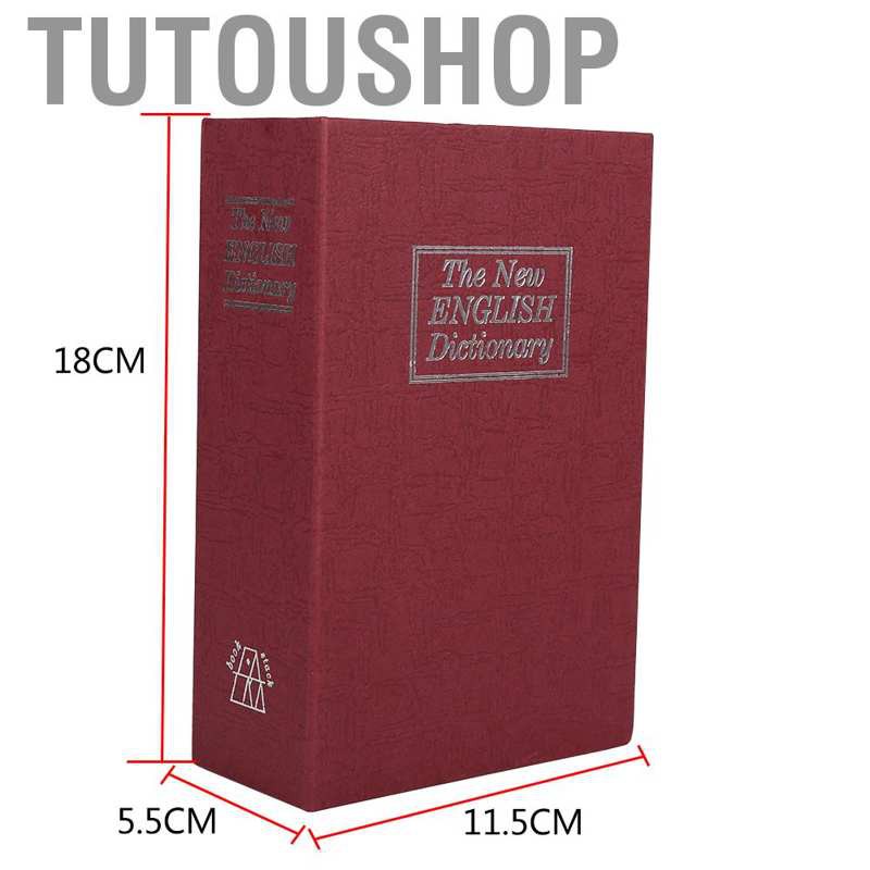 Két Sắt Bí Mật Hình Quyển Sách Độc Đáo
