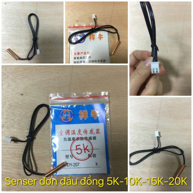Senser Mặt Lạnh Điều Hòa ( Máy Lạnh ) Đầu Đồng + Đầu nhựa 5K- 10K- 15K- 20K