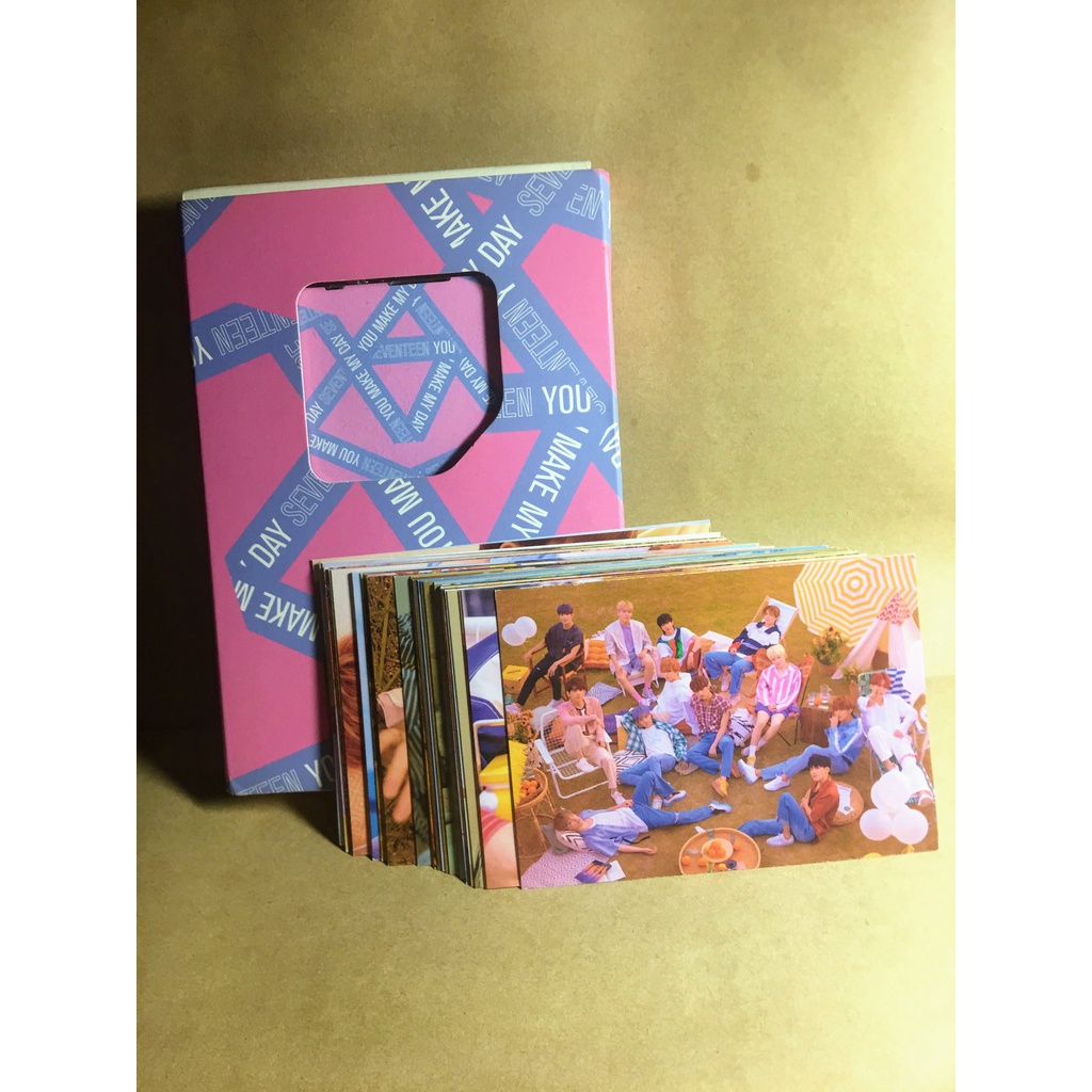 Poscard album You Made My Day SEVENTEEN