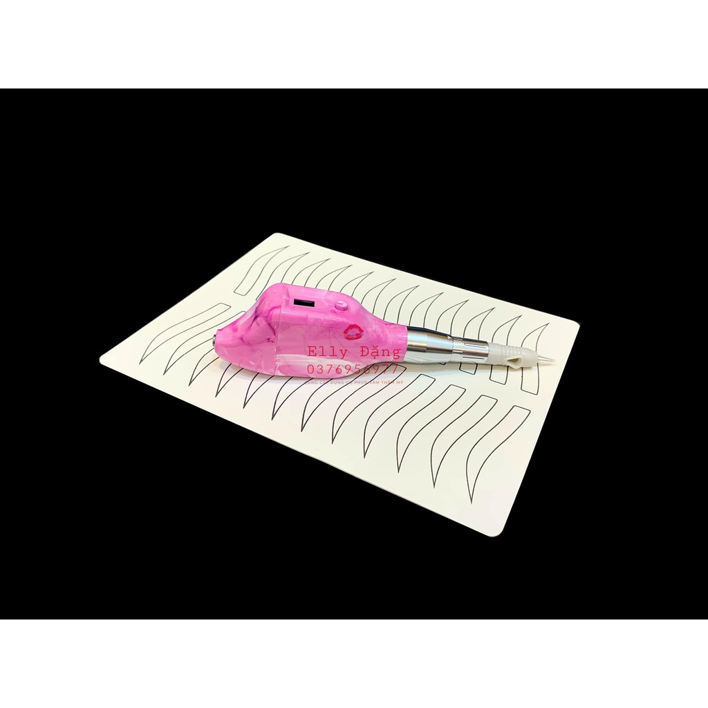 Máy phun xăm thần thánh kim lò xo mẫu mới nhập khẩu đài loan - Elly Đặng