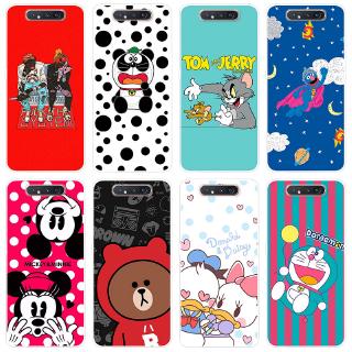 Ốp điện thoại TPU dẻo họa tiết hoạt hình dễ thương cho SAMSUNG GALAXY A80 SAMSUNG A 80 GALAXYA80